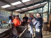 02-Trainer Steve talks with the Chainsaw participants